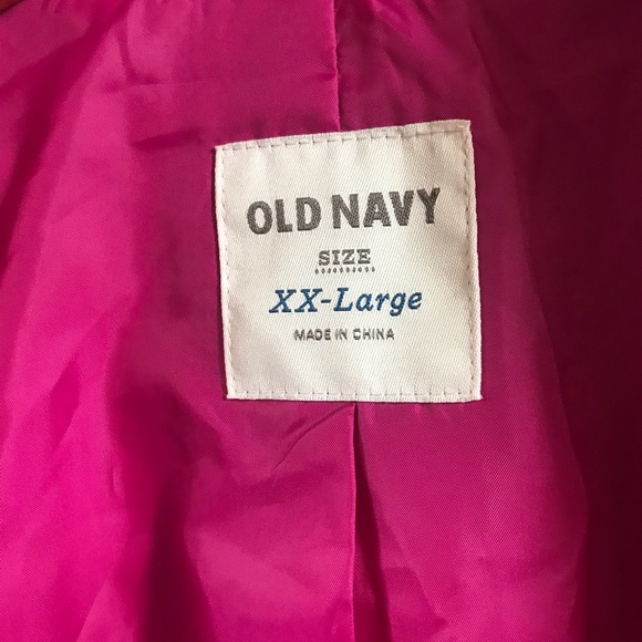 Old Navy | Pink Double Breasted Coat - Picture 5 of 10